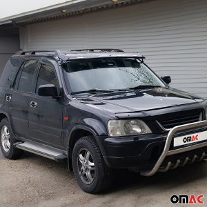 Honda CR-V Sun Deflector - Omac - Acrylic - Black Smoke - '97-'01 Honda CR-V Sun Deflector - Omac - Acrylic - Black Smoke - '97-'01